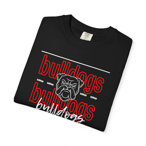 Adult Center Bulldog Face